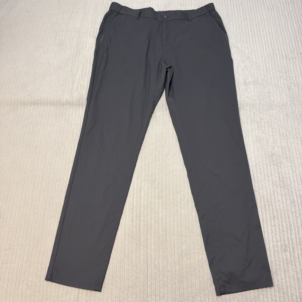 Jack Archer Pants Mens 38x36 Charcoal Performance Chino Stretch Travel Casual